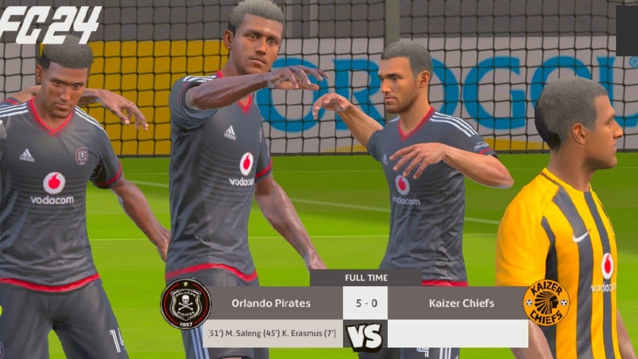 orlando pirates VS kaizer chiefs| FIFA 16 MOD EAFC24 😂|OFFLINE|ANDROID gameplay