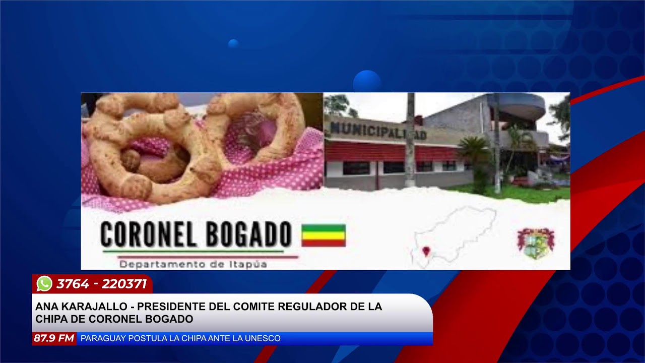 ANA KARAJALLO - PRESIDENTE DEL COMITE REGULADOR DE LA CHIPA DE CORONEL BOGADOT