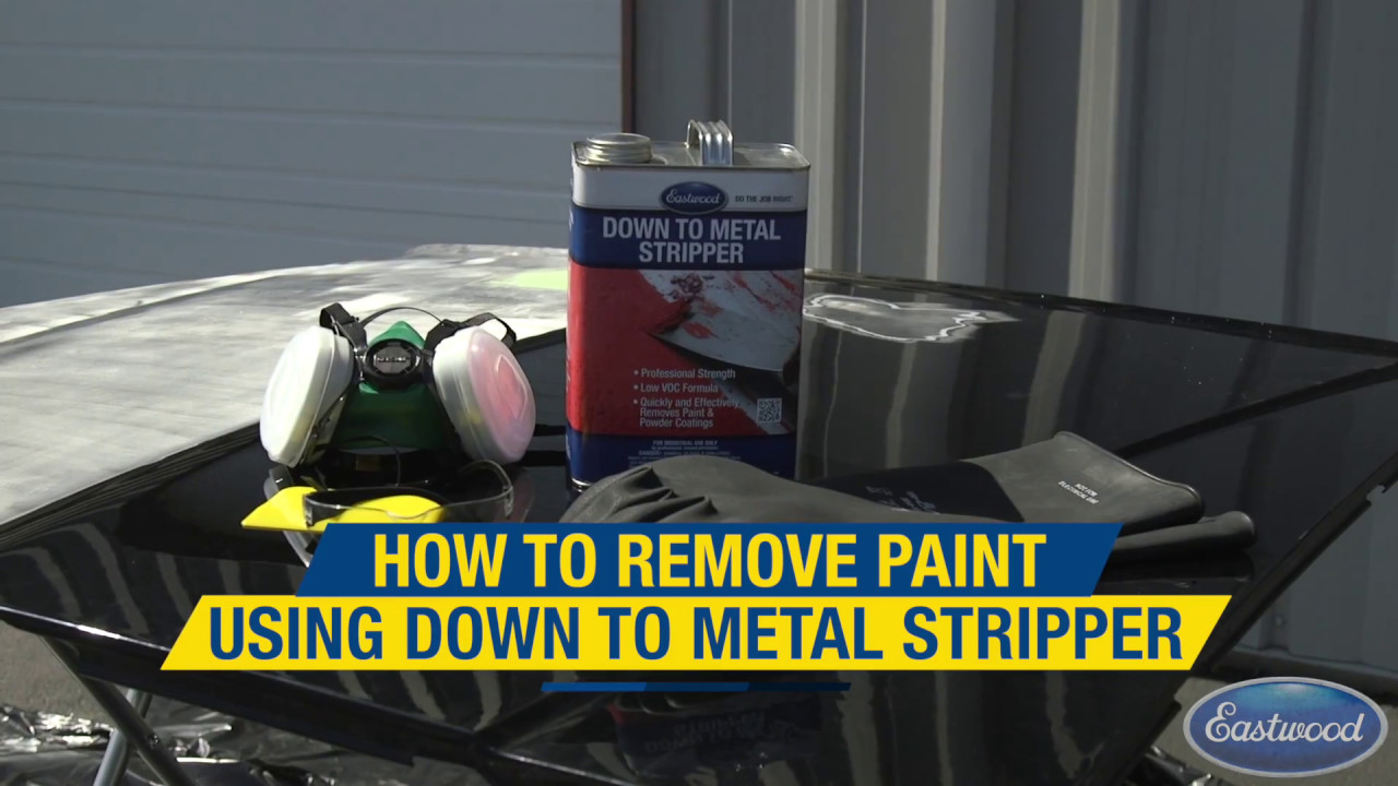 Easily Remove Paint & Primer Using Down to Metal Paint Stripper from Eastwood!