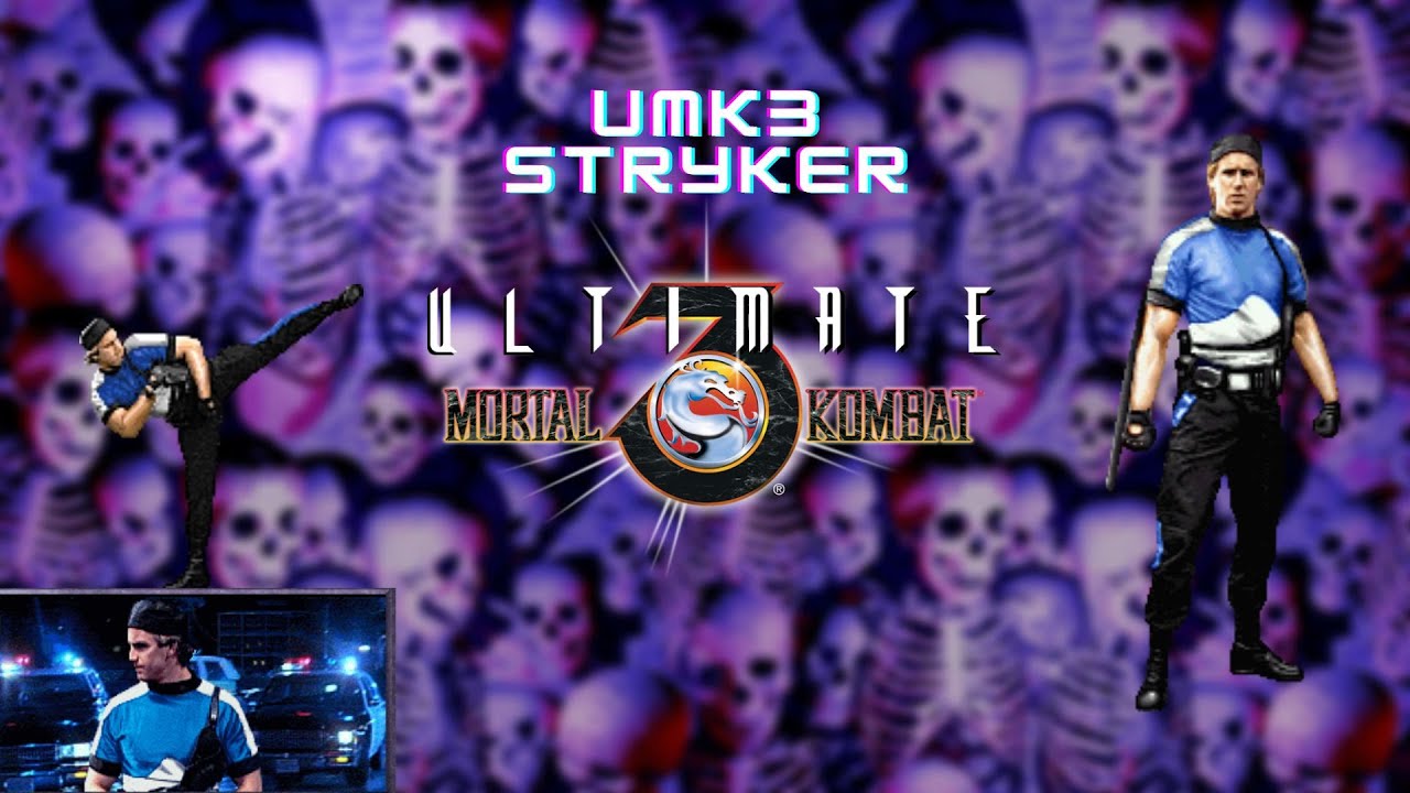 UMK3 STRYKER INFINITY COMBOS | МОРТАЛ КОМБАТ 3 СТРАЙКЕР