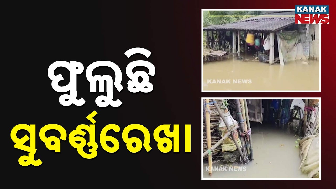 Balasore Flood Update | Subarnarekha Nears Danger Level, Villages Face Inundation