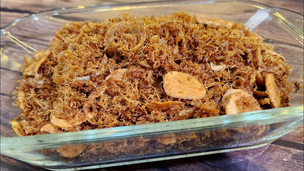 SERUNDING HALIA Menu Berpantang & Diet | Tips Serunding kekal Rangup!!