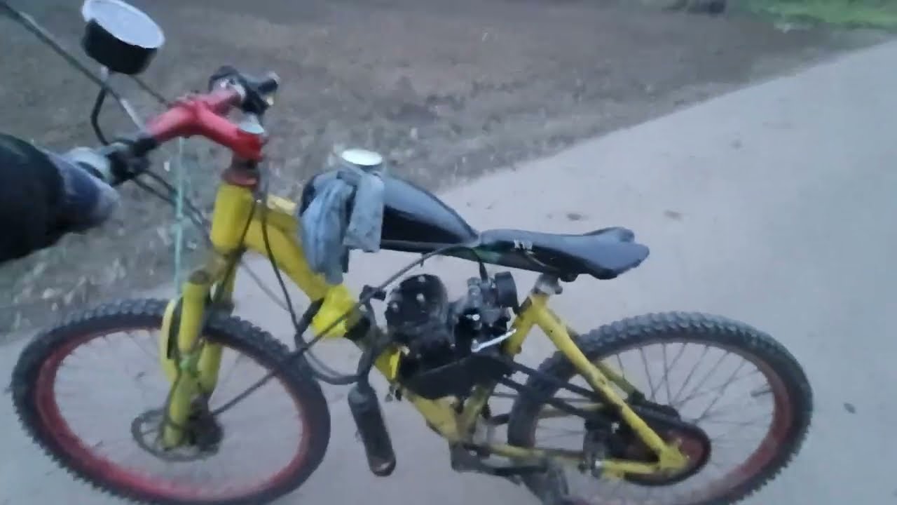 Am Reparat Bicicleta cu Motor de 80cc în 2t Acum dă Scânteie!