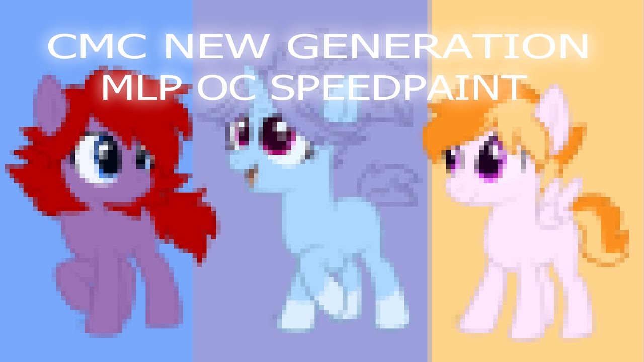 cmc new gen [MLP OC SPEEDPAINT]