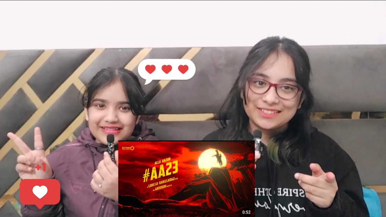 First time reacting to AA 23 Announcement Video |Icon Star AlluArjun | Lokesh Kanagaraj | Anirudh |
