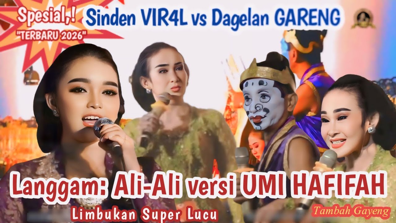 UMI HAFIFAH vs GARENG & MBOKe GANDEN : Langgam ali-ali Tampil Heboh,! | 