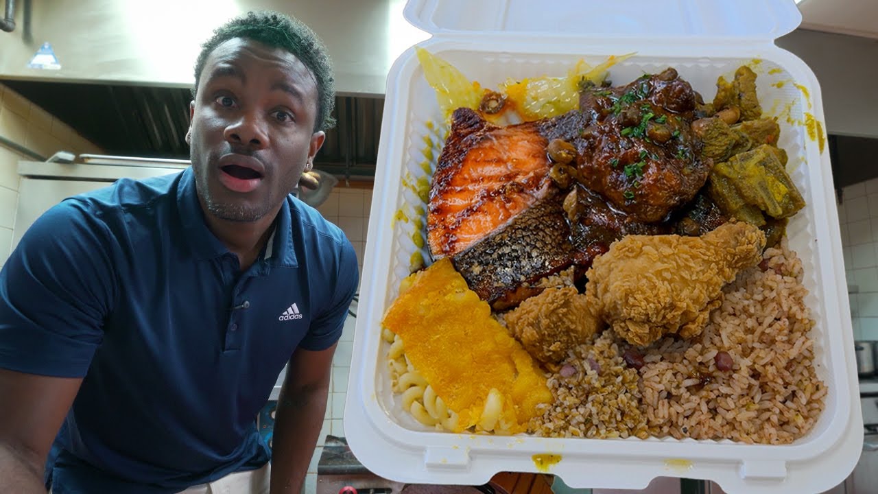 🇯🇲 4 MEAT Jamaican Lunch Box NYC Hidden Gem