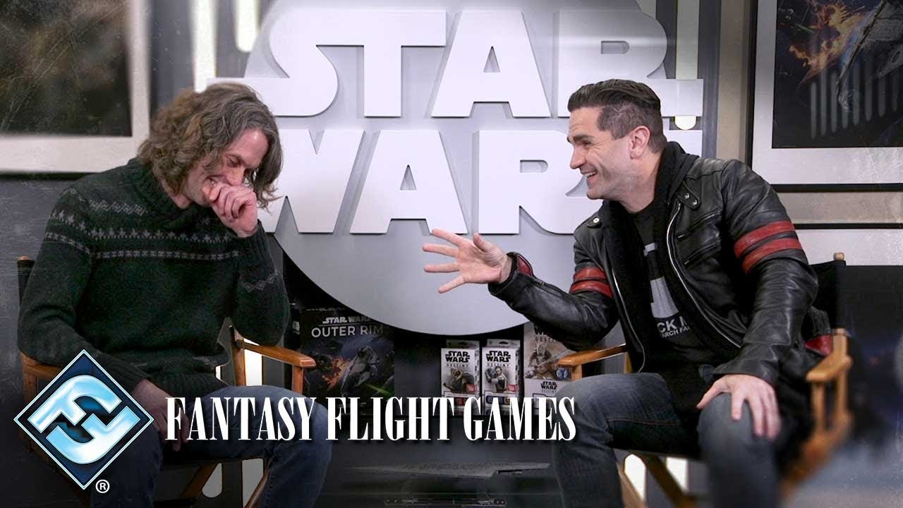 Sam Witwer Visits Fantasy Flight Games