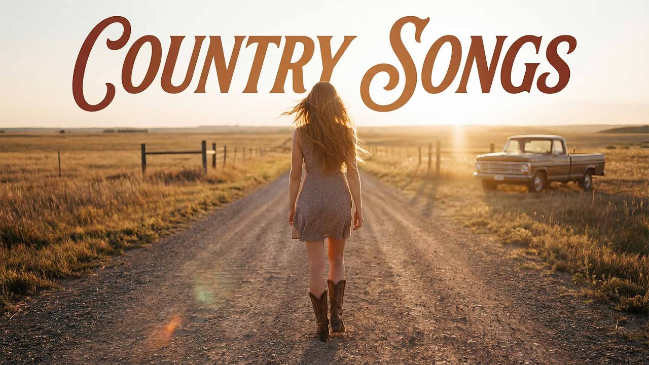 Country Music Mix – Relaxing Acoustic, Classic Country & Open Roads