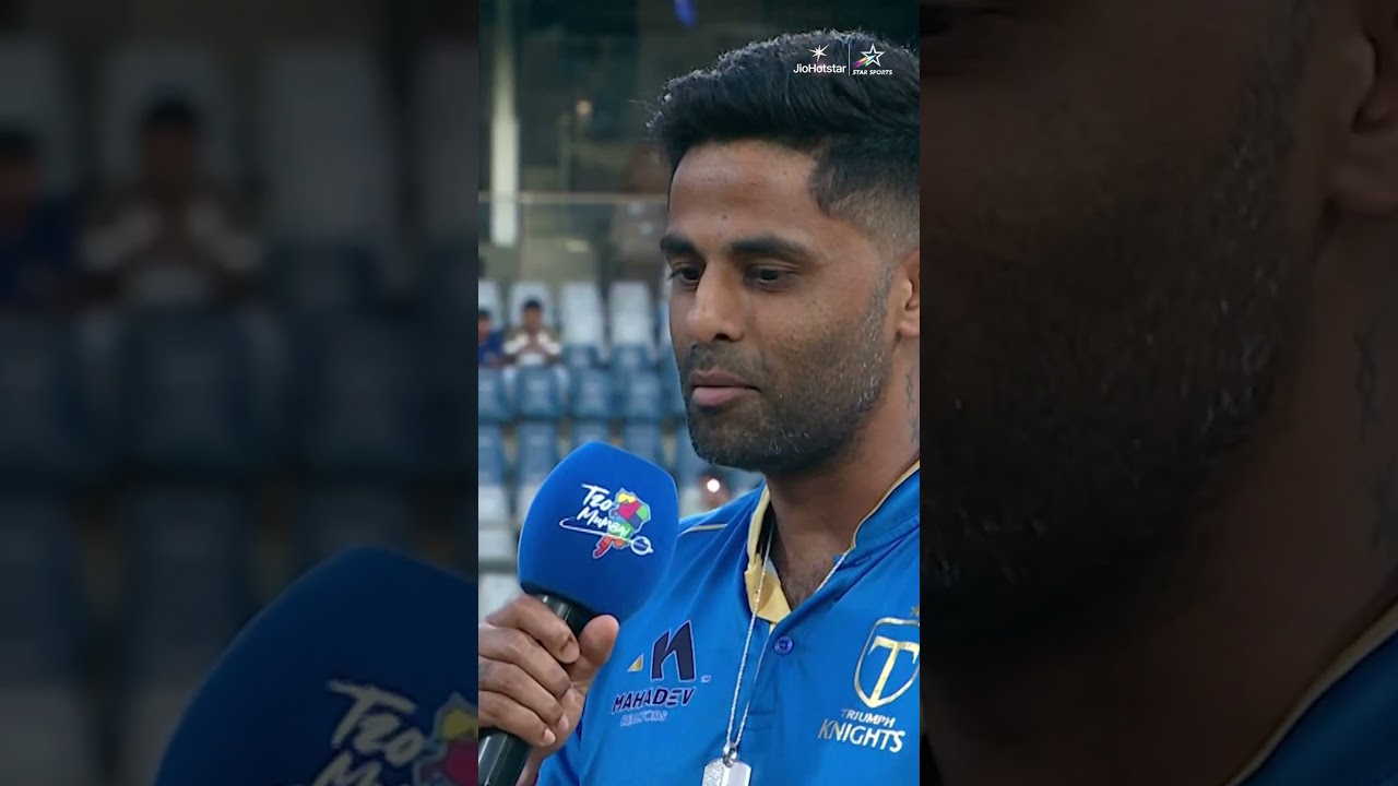 #SuryakumarYadav&rsquo;s heartfelt message to #ShreyasIyer | #T20Mumbai
