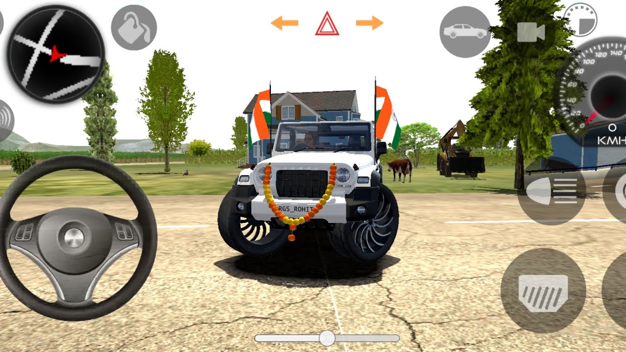 Modified Mahindra 🔥Thar Car Games: Indian Cars (Gadi Wala Game) - Car Game Android Gameplay🚘 2026
