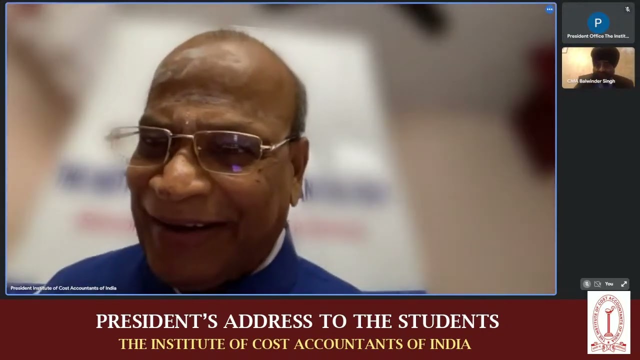 Breaking News | REupload Presidents Address to CMA STUDENTS for June 2022 CMA EXAMs
