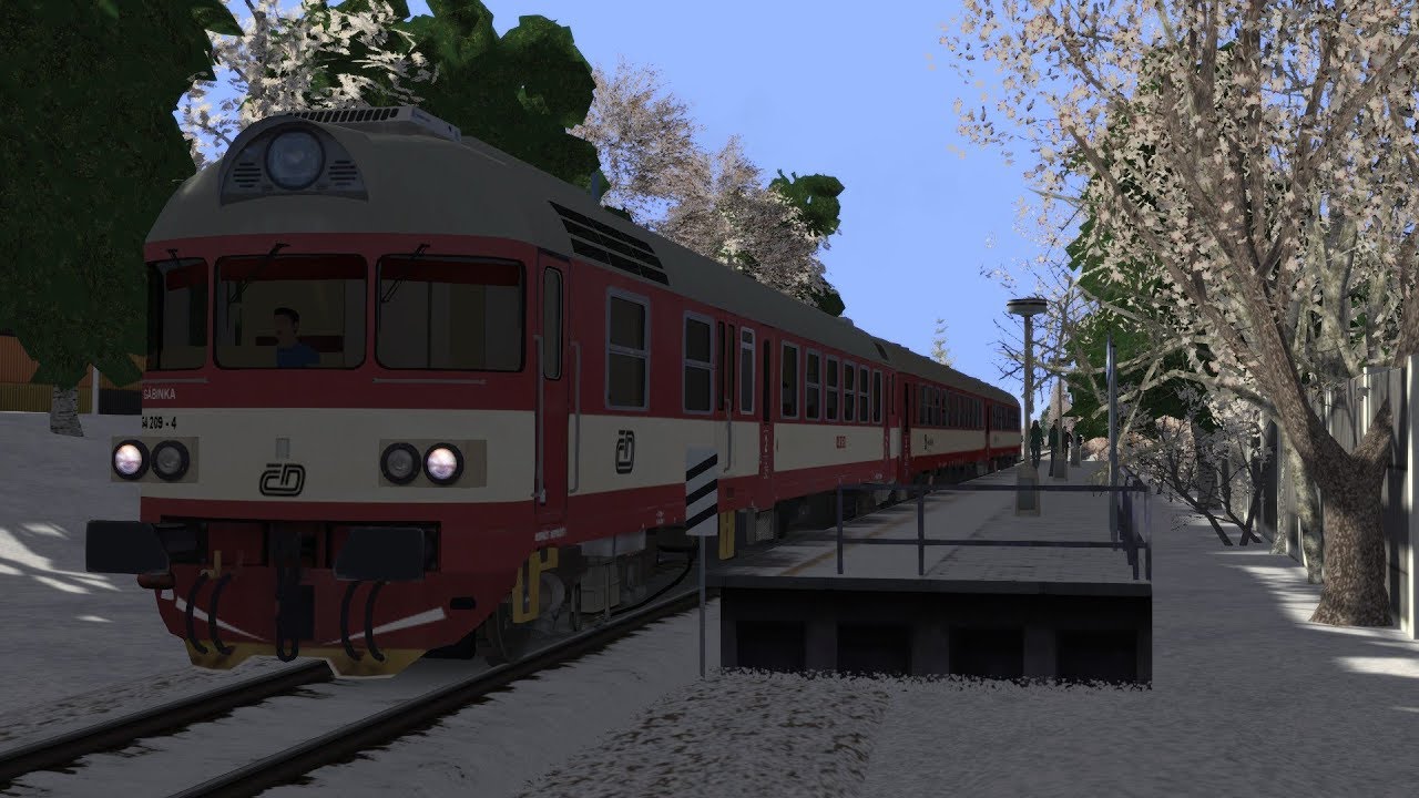 Train Simulator 2019 | ČD 854.209-4 | Veselí nad Moravou - Uherské Hradiště