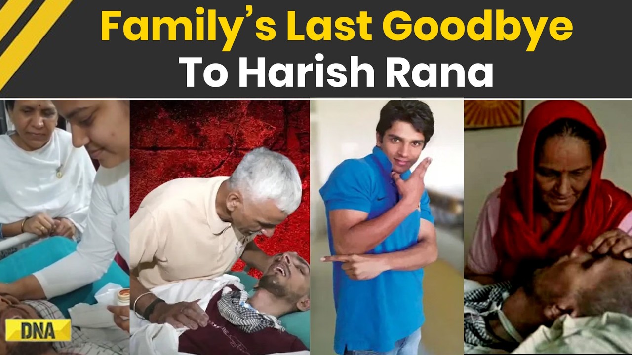 Harish Rana News: Family's Final Goodbye To Harish Rana After 13-Year Legal Battle