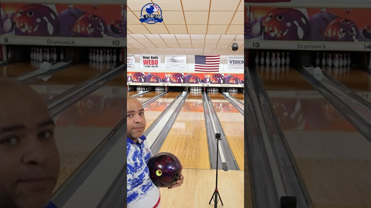 The Track Theorem!   🎳😁🤭 fail.    #shorts