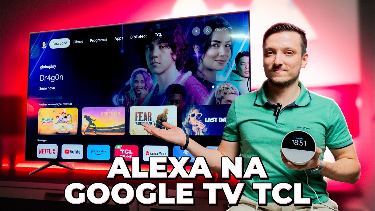 COMO CONFIGURAR ALEXA NA TV TCL (GOOGLE TV)