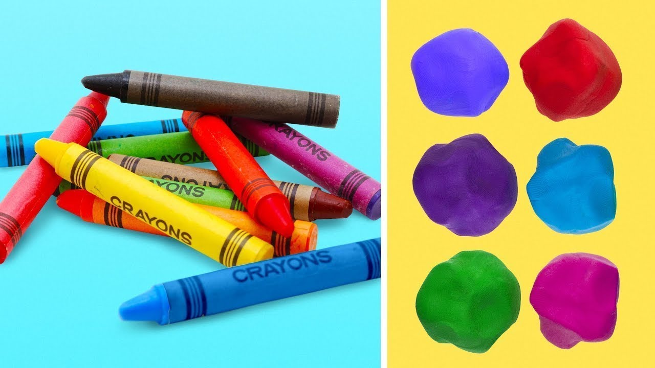 18 IDEIAS BRILHANTES COM GIZES DE CERA