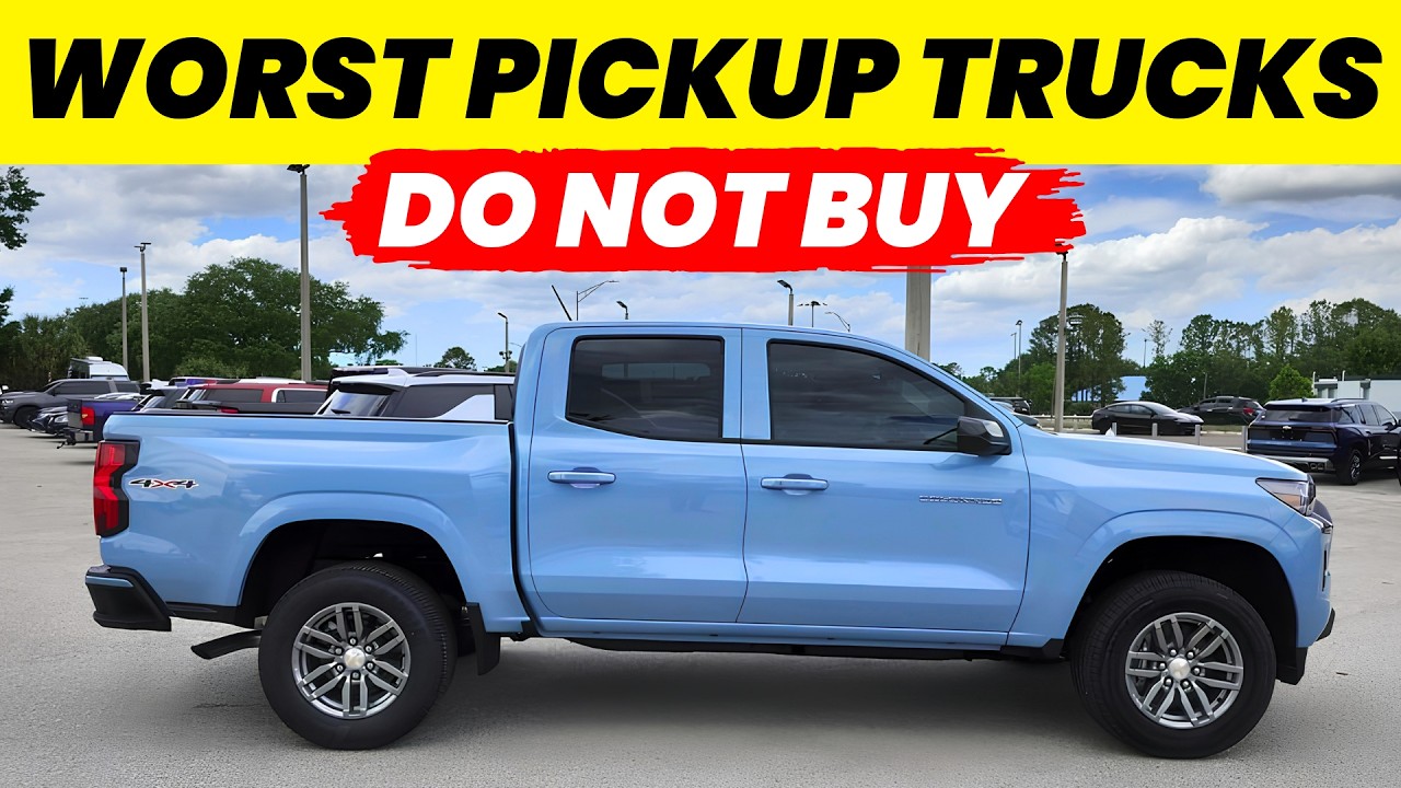 15 Worst Pickup Trucks to Buy in 2026 (Ranked Bad to  Catastrophic!)