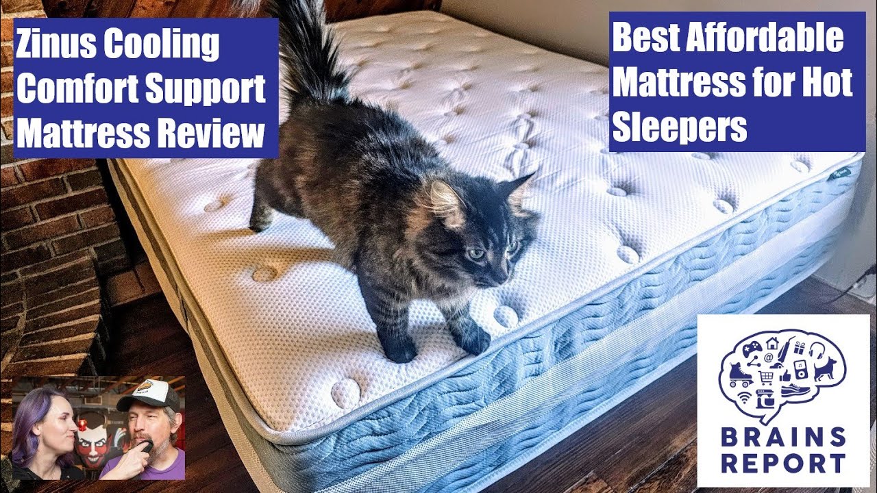 Zinus Cooling Hybrid Mattress Review: The Best Budget Bed for Hot Sleepers (Expert Tested)