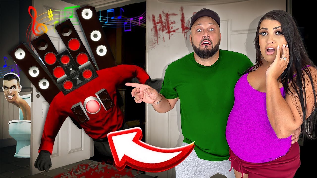 If you see SPEAKER MAN outside your house, RUN!!!