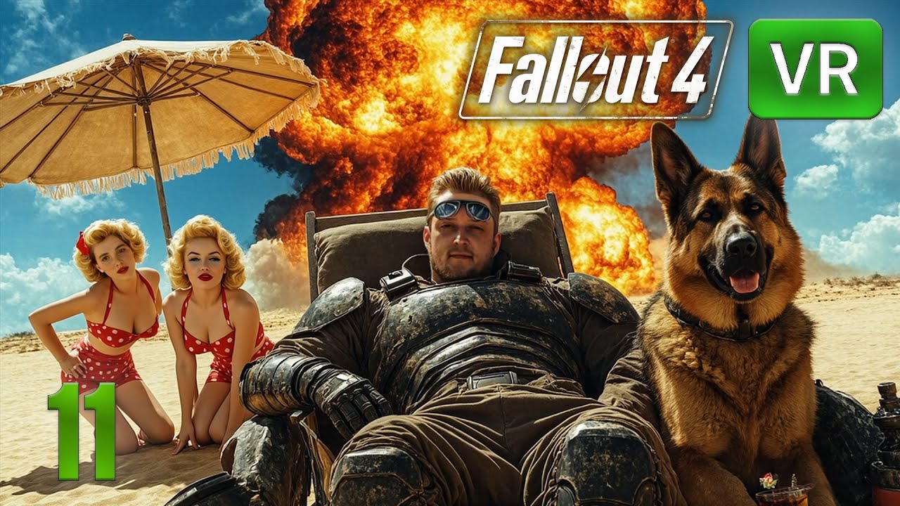 Что скрывает постапокалипсис? Fallout 4 VR |11| прохождение на Oculus Quest 2 с русской озвучкой