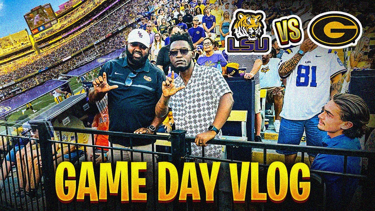 LSU 2023 Season Home Opener Vs Grambling State  Game Day Vlog