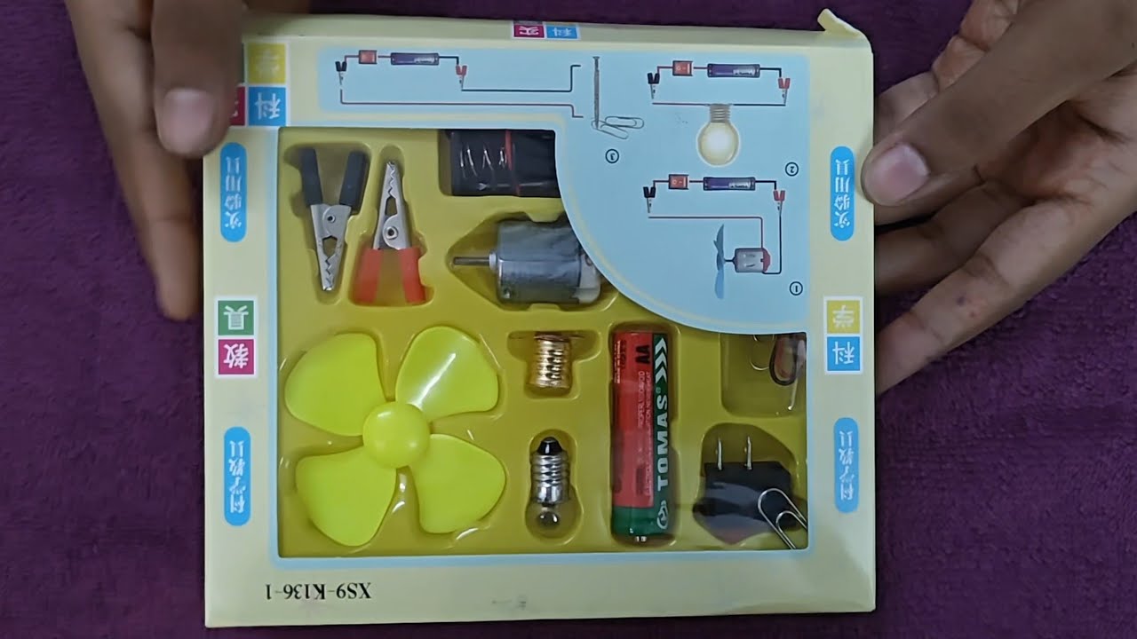 SCIENCE PROJECT KIT UNBOXING & TESTING | Electricity Experiment  Kit #toys