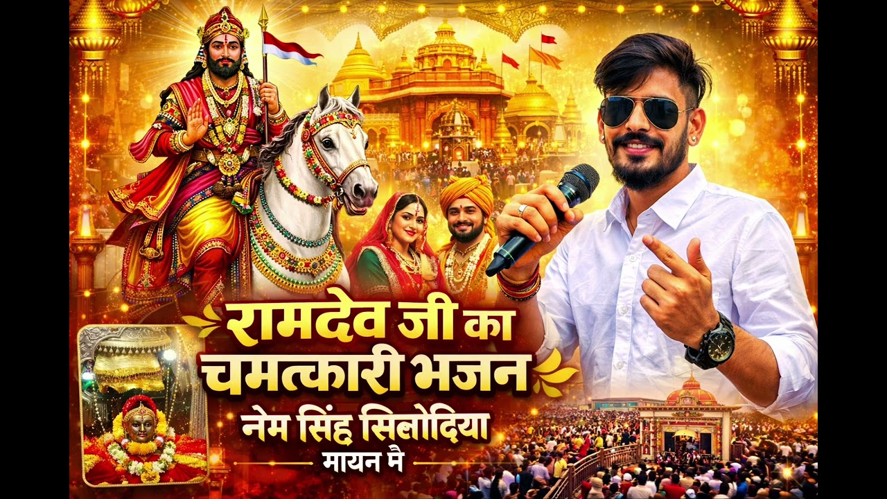 जय बाबा रामदेव 🙏 सुपरहिट भजन | नेम सिंह सिसोदिया भजन