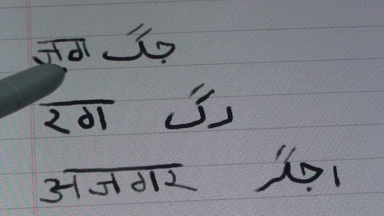 Learn Hindi through Urdu lesson.1.c / ہندی سیکھیں