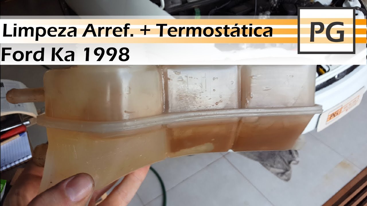 Limpeza Arrefecimento + Troca Termostática - Ford Ka 1998