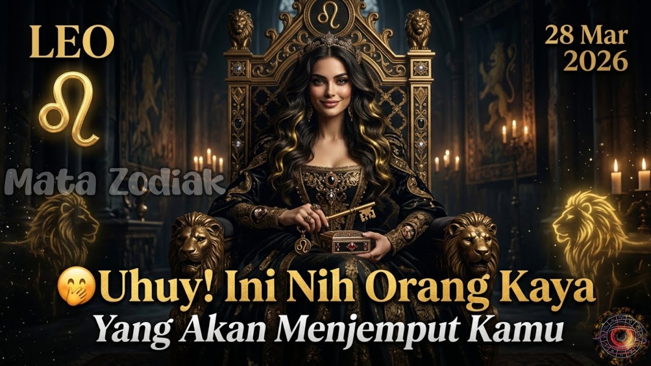 Leo♌ 🤭Uhuy! Ini Nih Orang Kaya Yang Akan Menjemput Kamu Hari Ini - Mata Zodiak