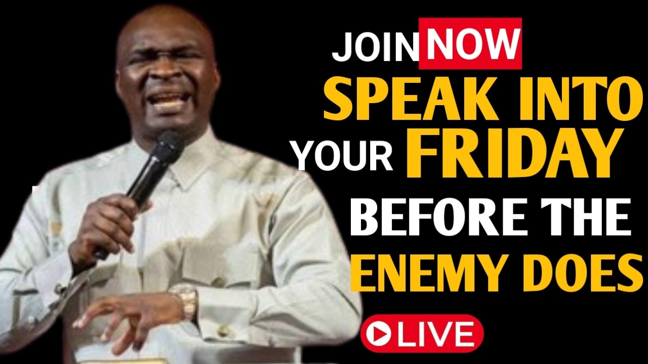 [FRIDAY 20TH MARCH,2026] SPEAK INTO YOUR FRIDAY BEFORE THE ENEMY DOES - APOSTLE JOSHUA SELMAN