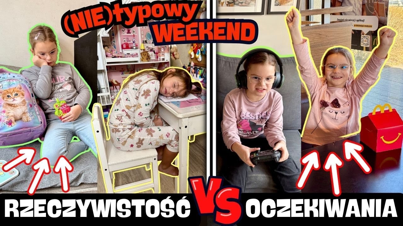 (NIE)typowy weekend- oczekiwania VS rzeczywistość🤩💖 Parodia💖