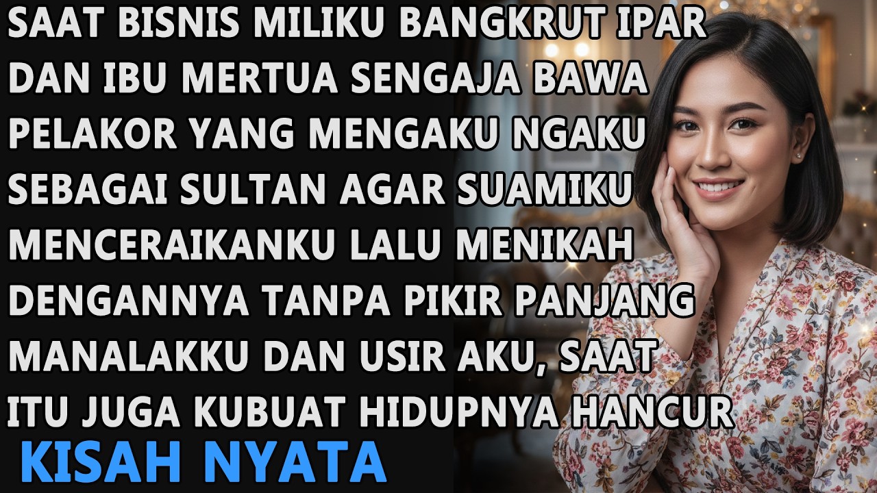 SAAT BISNISKU BANGKRUT IPAR DAN MERTUA SENGAJA BAWAKAN PELAKOR YG MENGAKU KAYA AGAR SUAMI CERAIKANKU