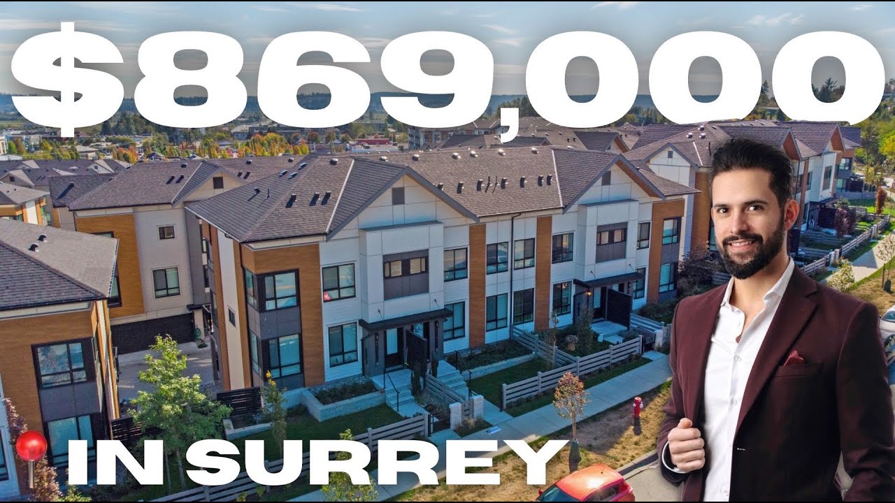 Townhome in Sullivan Heights | Moving to Surrey British Columbia (HOME TOUR)