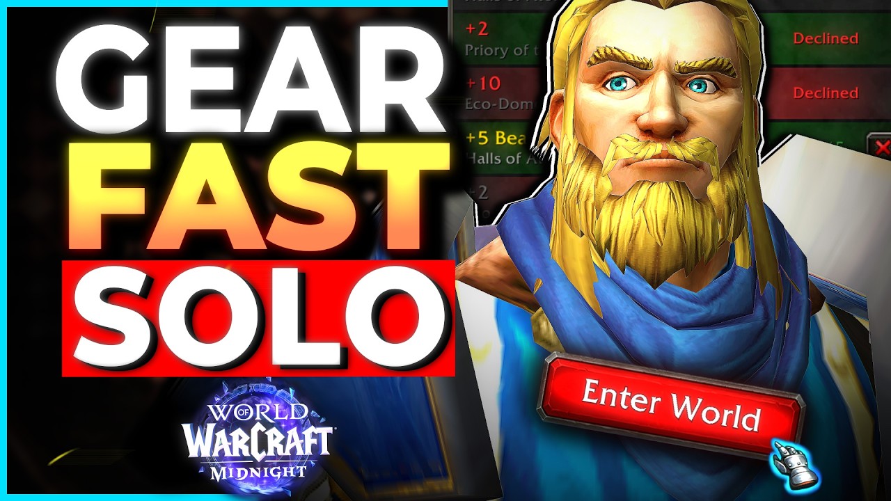 How To Gear 275+ ALL BY YOURSELF! No Group Content Needed! Season 1 Midnight