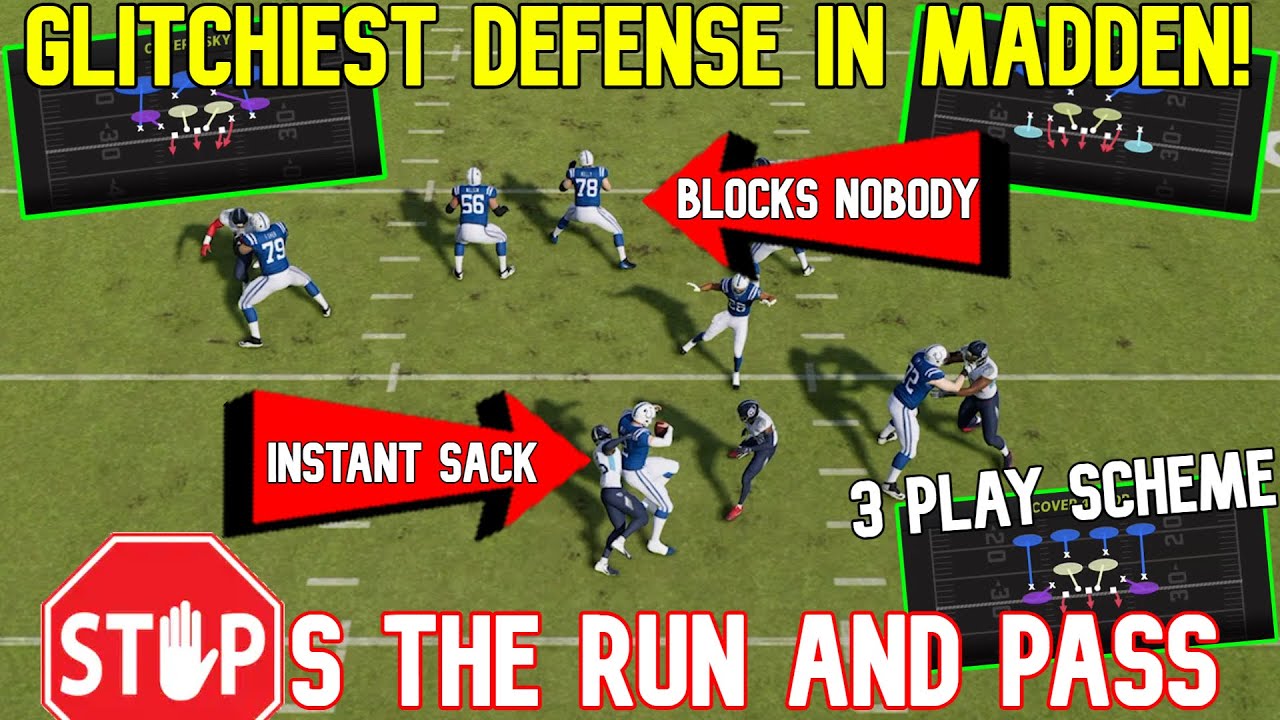 OVERPOWERED *NEW* DEFENSE, Stops Run & Pass! Best Blitz & Base Defense Madden NFL 22! Tips & Tricks