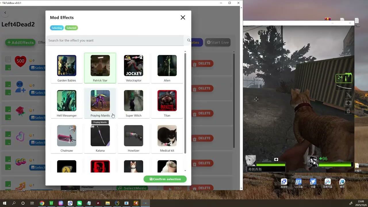Live TikTok Left4Dead2  mod-Unique Challenge, Surprising Income