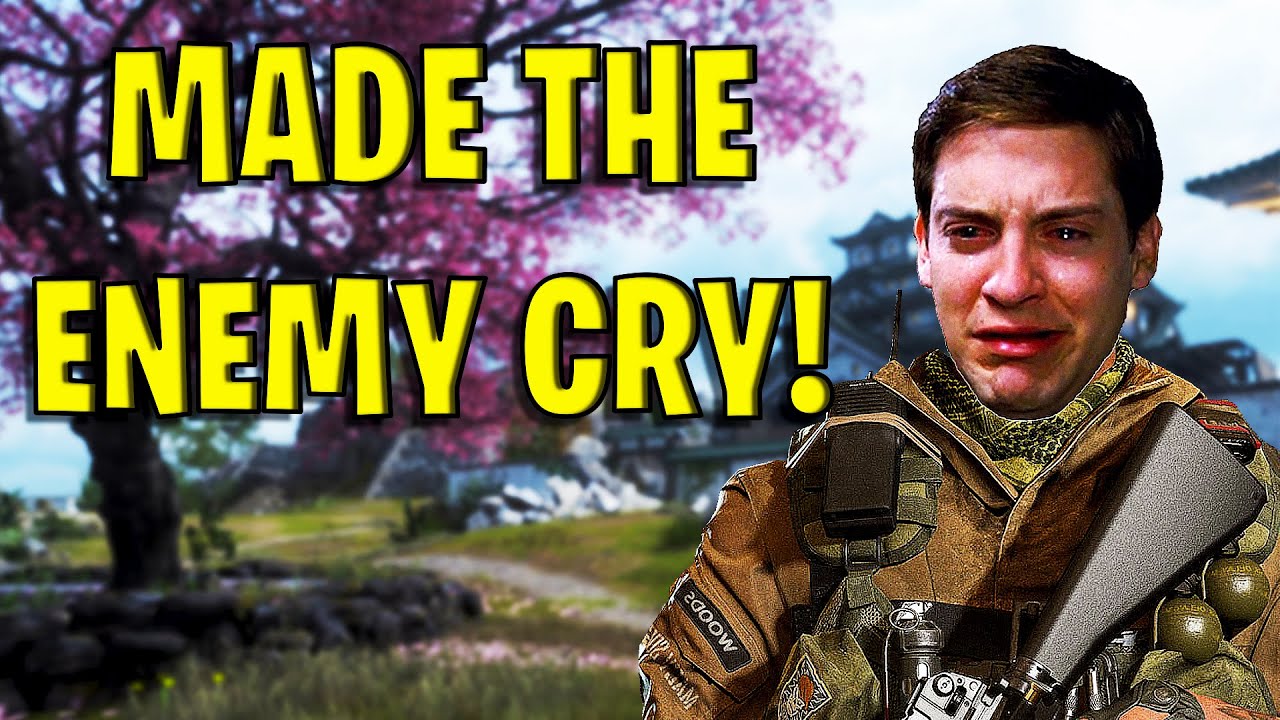I MADE THE ENEMY CRY!