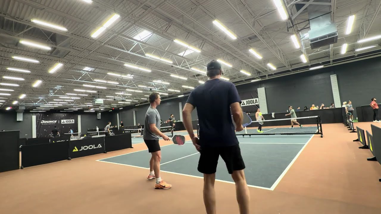 4.5 Men's Doubles Tournament Pickleball. Bounce Philadelphia. Tough Bad Loss. Game 1