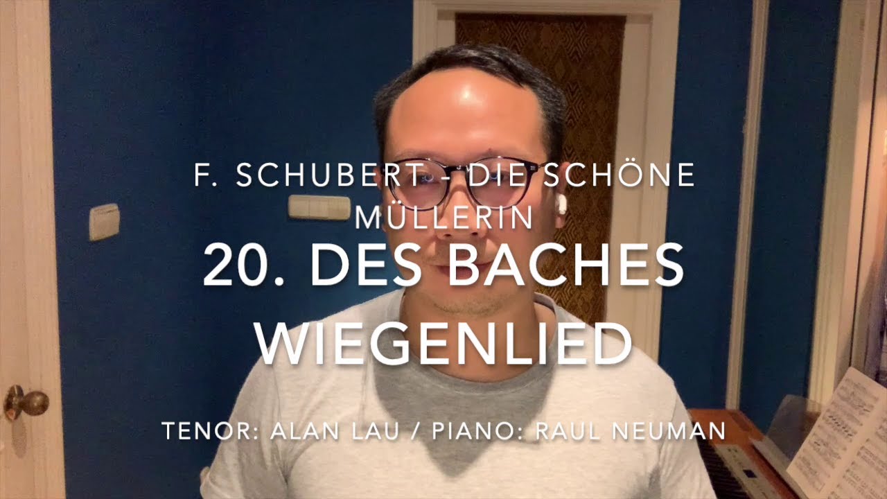 Franz Schubert - Die Schöne Müllerin No.20: Des Baches Wiegenlied (The Brook's Lullaby)
