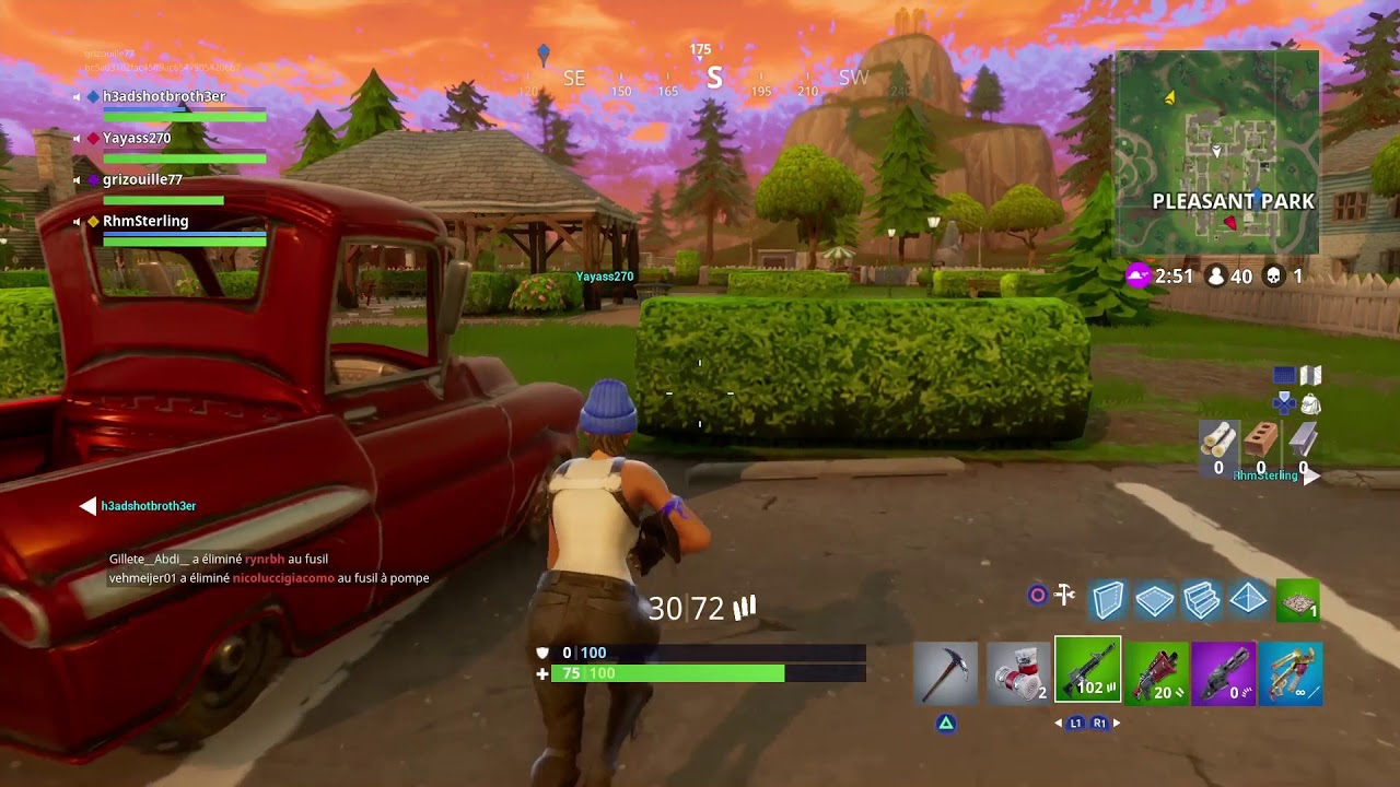 Top 1 en team 12 kills (Fortnite battle royal)
