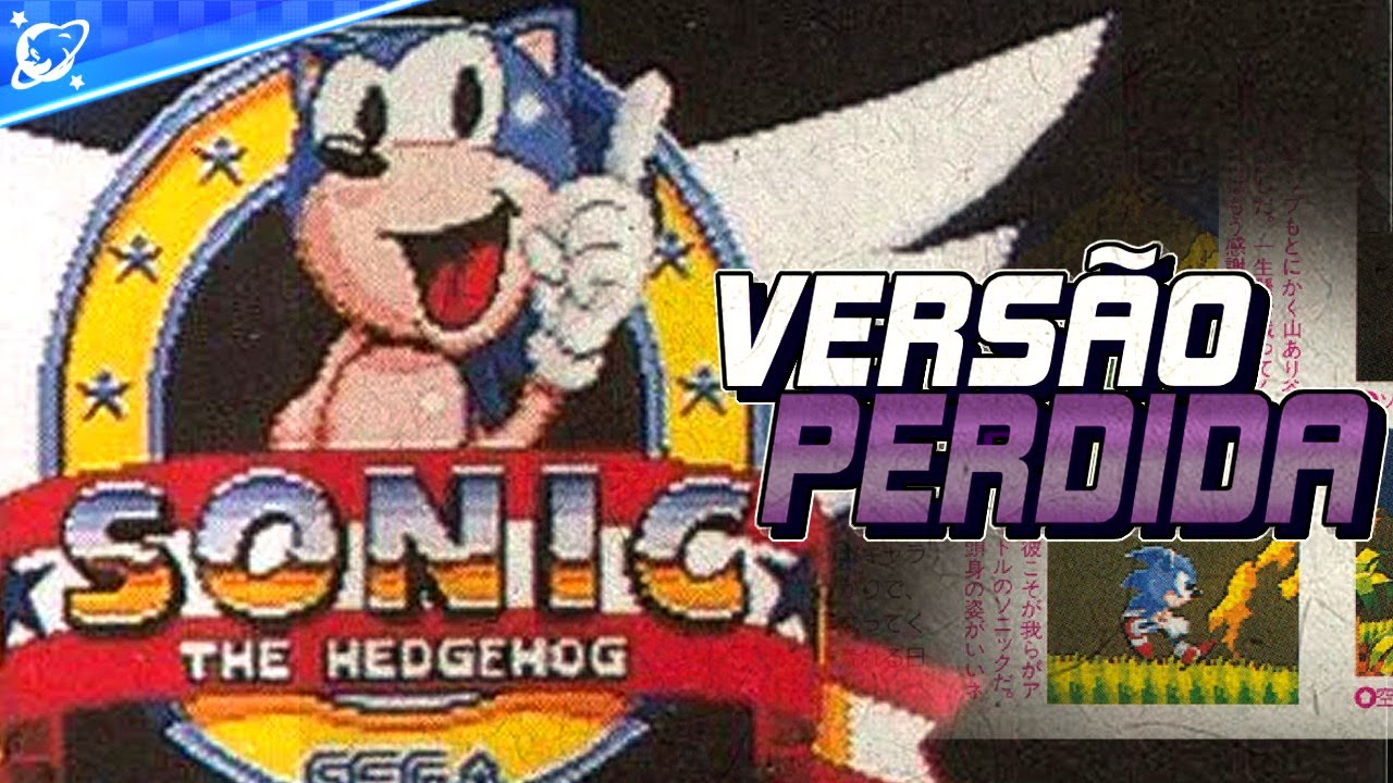 Tudo sobre a VERSÃO PERDIDA do SONIC 1 de Mega Drive