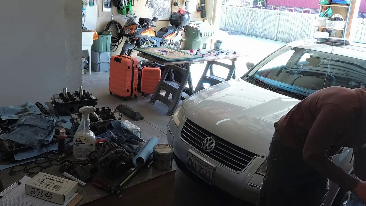 timelapse - cleaning and adjusting valves