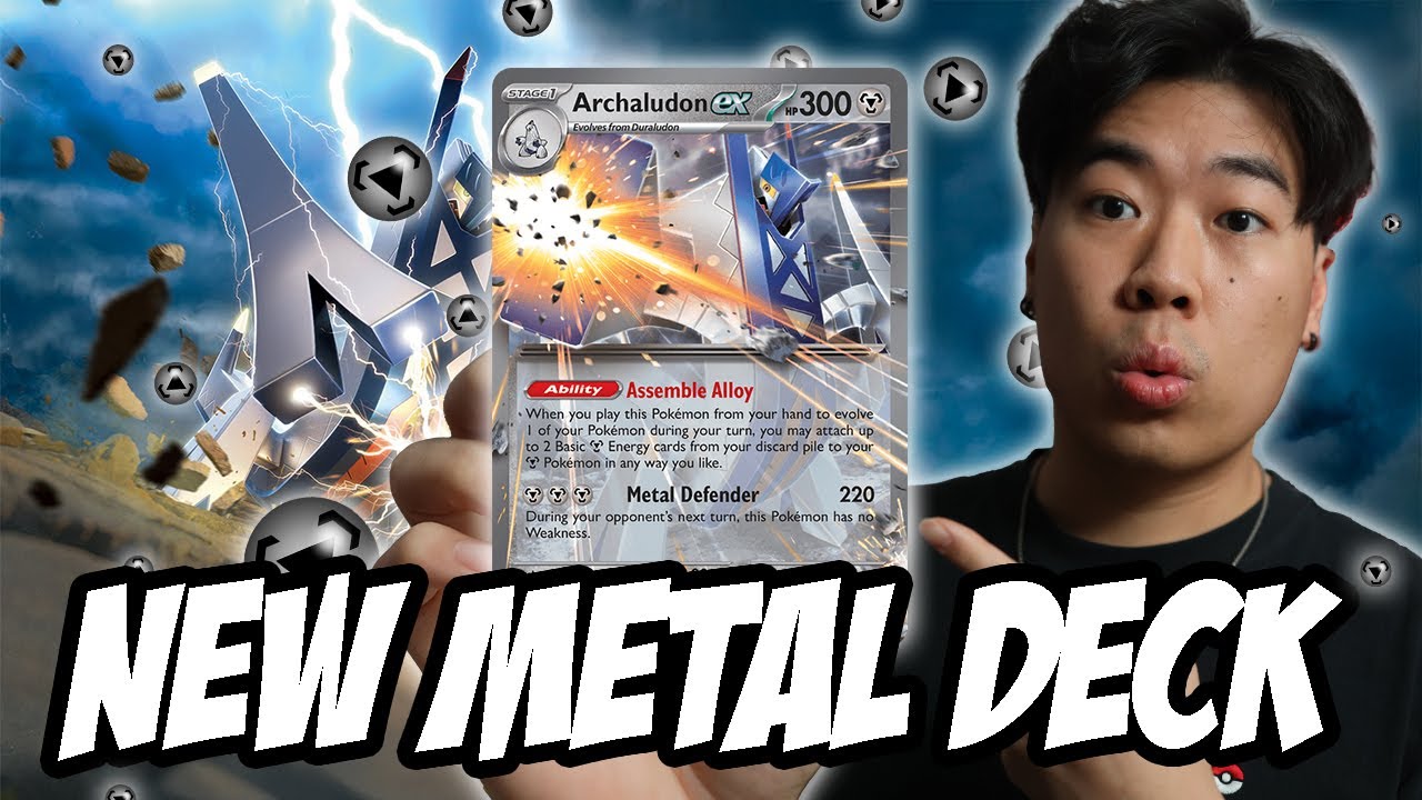 THIS ARCHALUDON EX IS SO TANKY | ARCHALUDON EX PTCG LIVE Gameplay