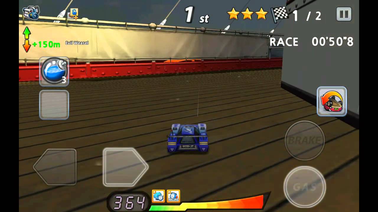 Re-volt 2: Multiplayer Stage 331 Mirror/Reverse (Hard) 3 Stars