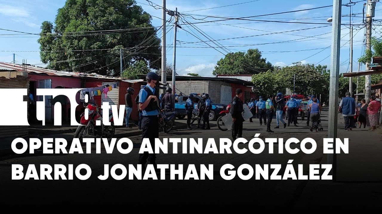 Atrapan a tres «fichas» en operativo del barrio Jonathan González, Managua - Nicaragua