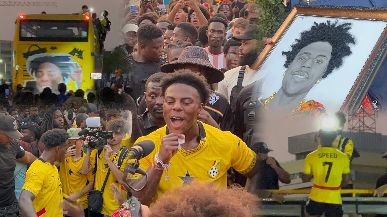 IShowSpeed in Ghana | Viral Moments, Massive Crowd & Ghana Tour Highlights