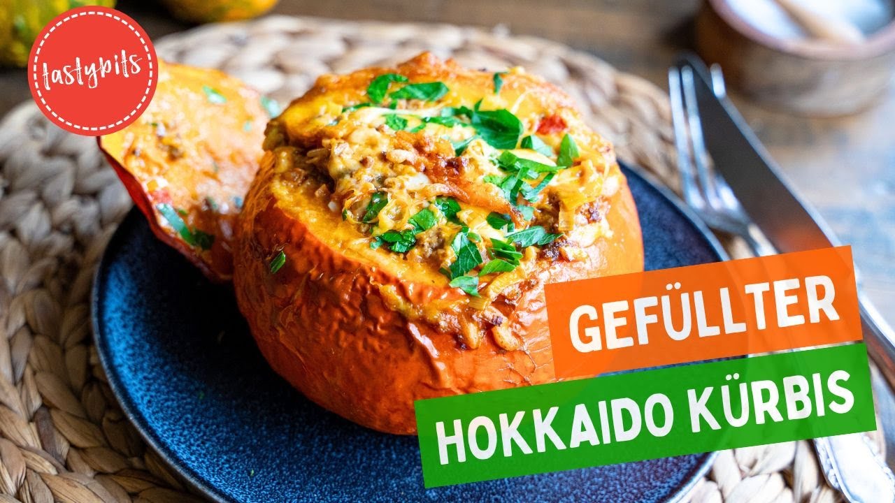 Diesen GEFÜLLTEN KÜRBIS musst Du probiert haben! 🎃