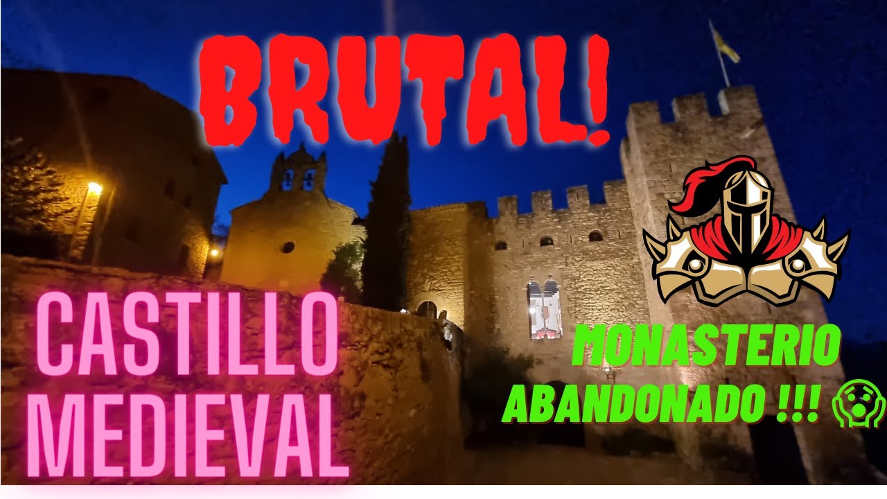 Pueblo MEDIEVAL más bonito, MONTSONÍS, Lérida (Lleida) 🛕🌄